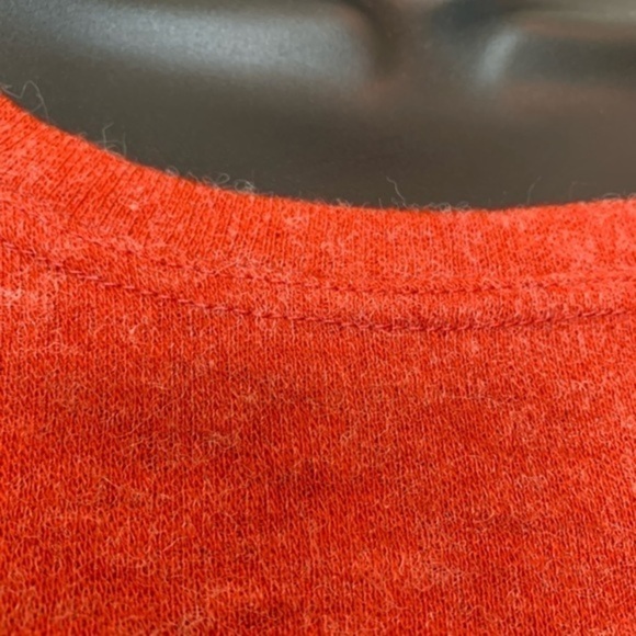 🔴Ya womens top orange with missoni like pattern on back size Medium - Picture 3 of 7